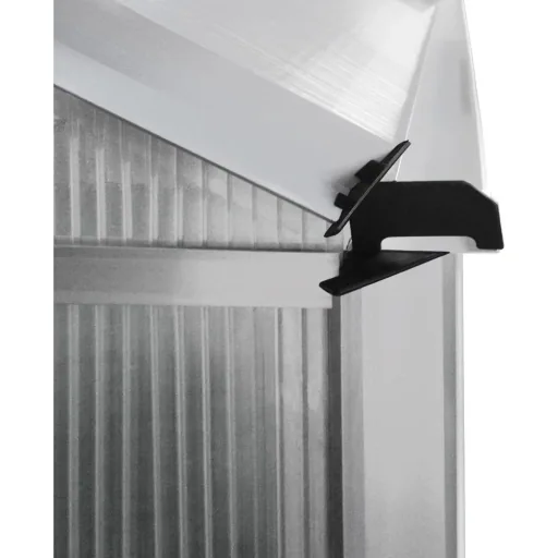 Aluminum side greenhouse 192x127x202cm with window