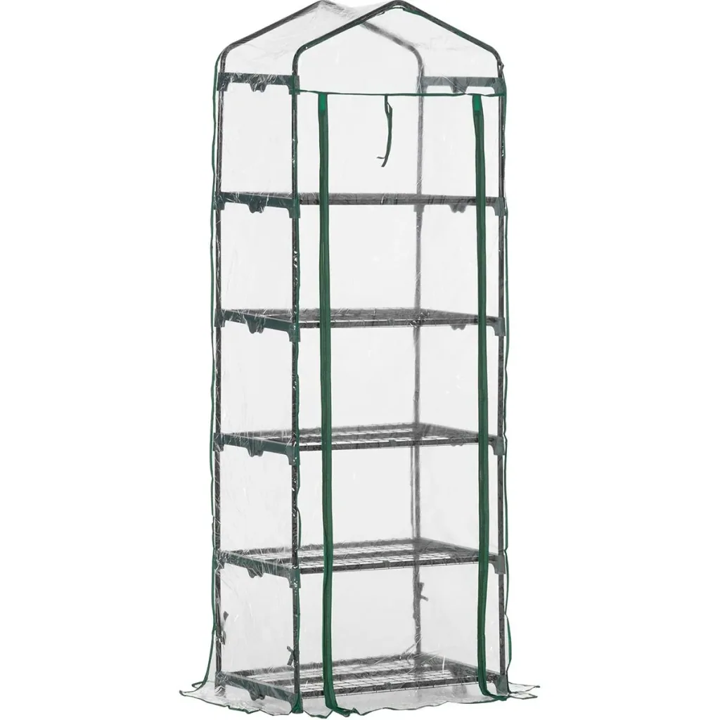 Poly greenhouse mini - 5 levels - 69 x 49 x 193 cm