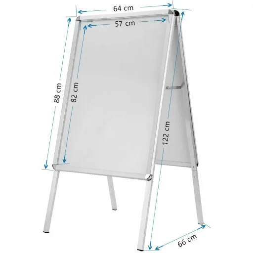 Advertising sign, display board made of aluminum