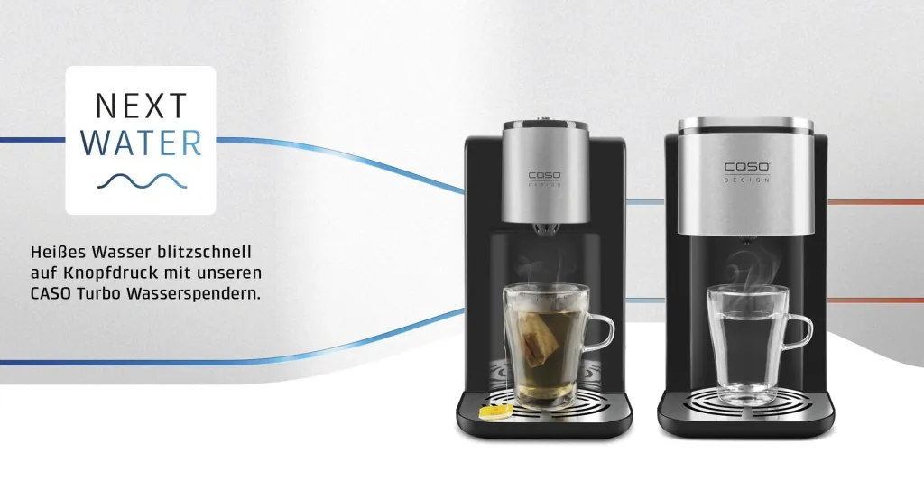 Hot water dispenser HW 400 Turbo, 2600 watts, black
