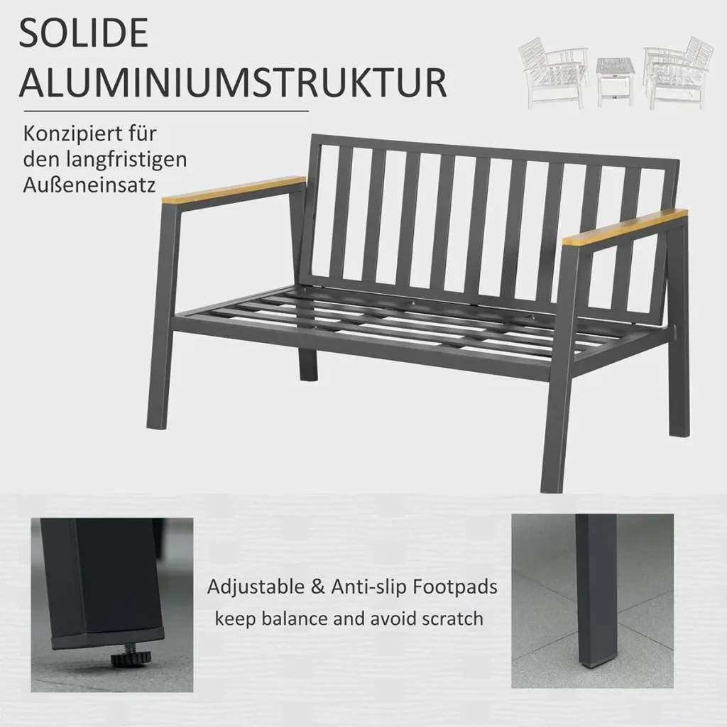 Solar wall light - Black - 23 x 26 x 47 cm