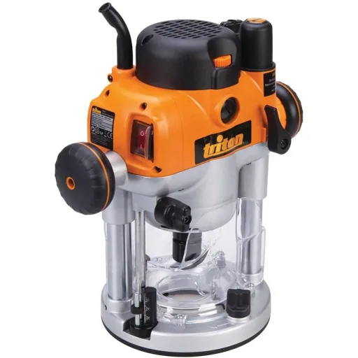 Precision milling machine with dual function - 2400 W - Working depth range: 0 - 68 mm