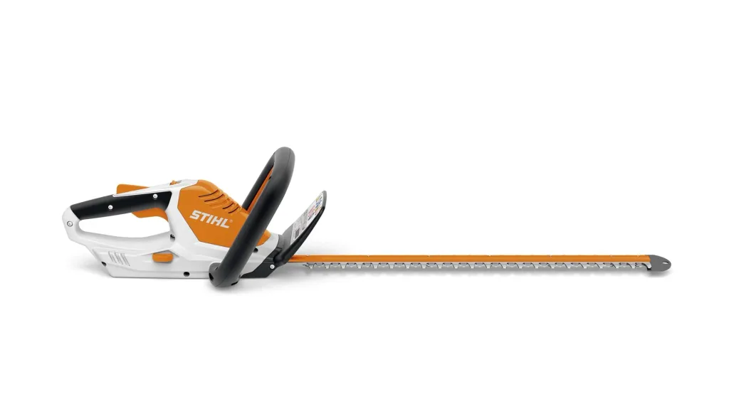 Cordless hedge trimmer HSA 45 with integrated battery, cutting length 50cm