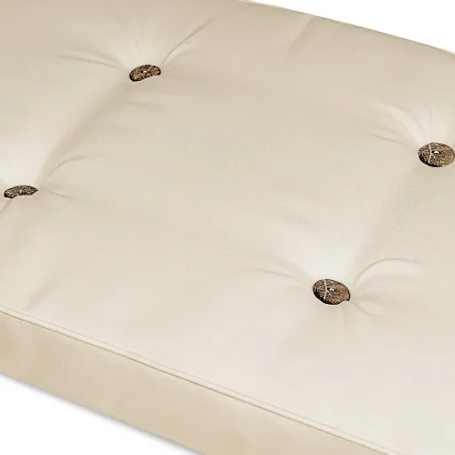Garden cushion - For lounger - Cream - 173x43x6cm