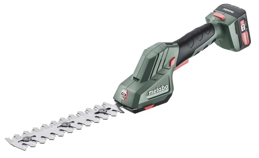 Cordless shrub and grass shears PowerMaxx SGS 12 Q including 1x 2.0 Ah, SC 30