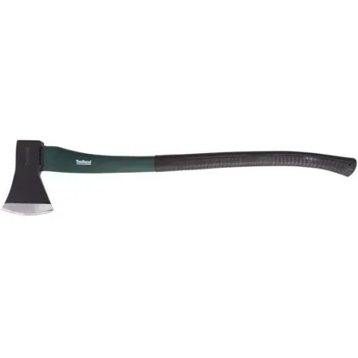 Set of 2 axes - axe and splitting axe - 90cm/30cm - black/green