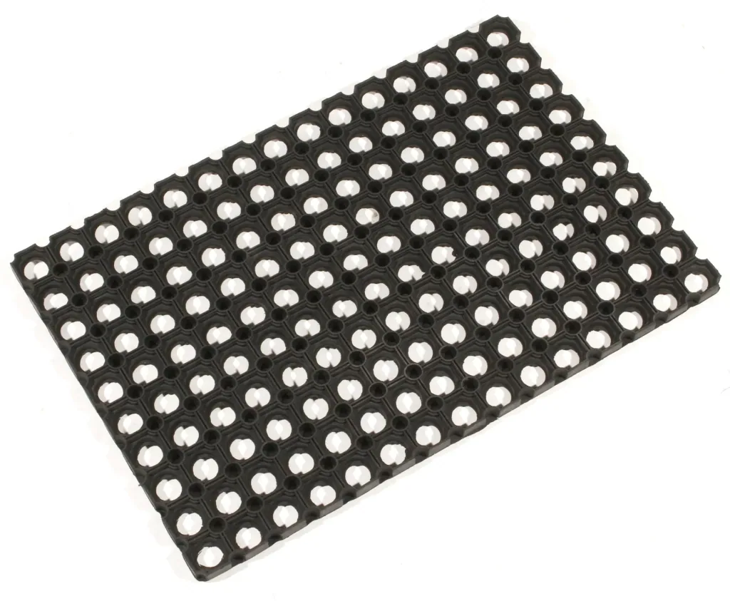 Rubber ring mat 40 x 60 cm - Non-slip doormat