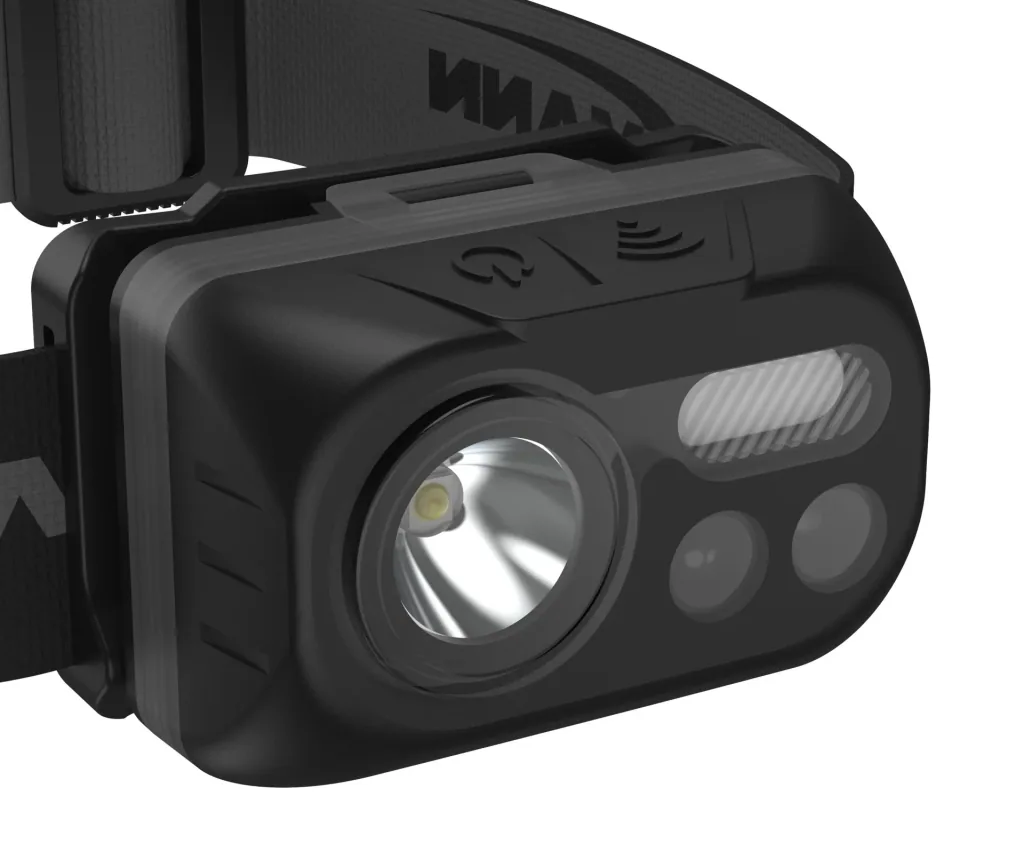 5 Watt LED headlamp with control sensor