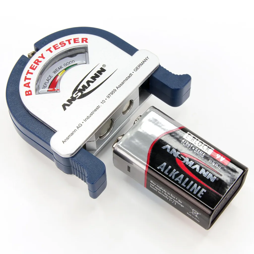 Accumulator and battery tester