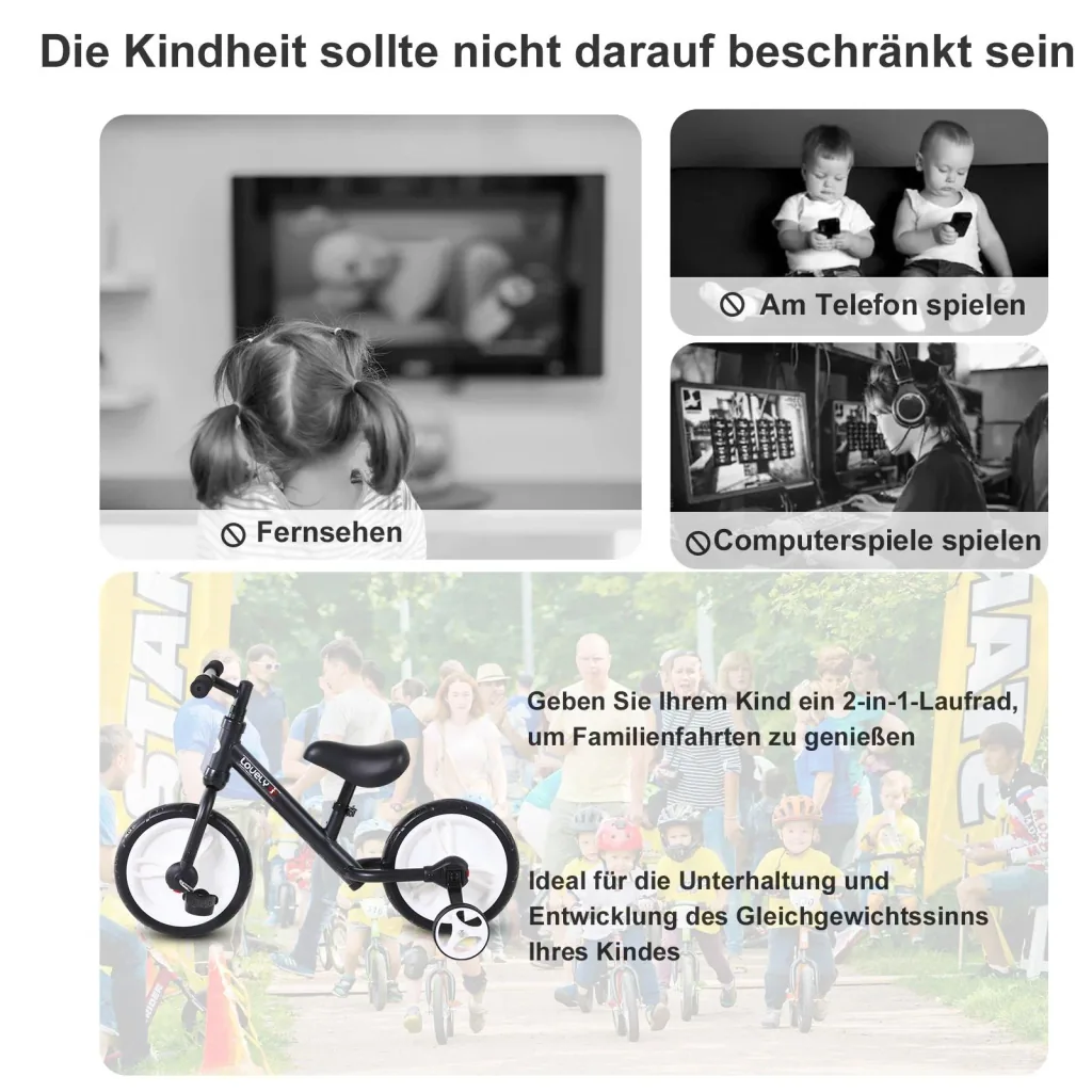 2-in-1 children's bike