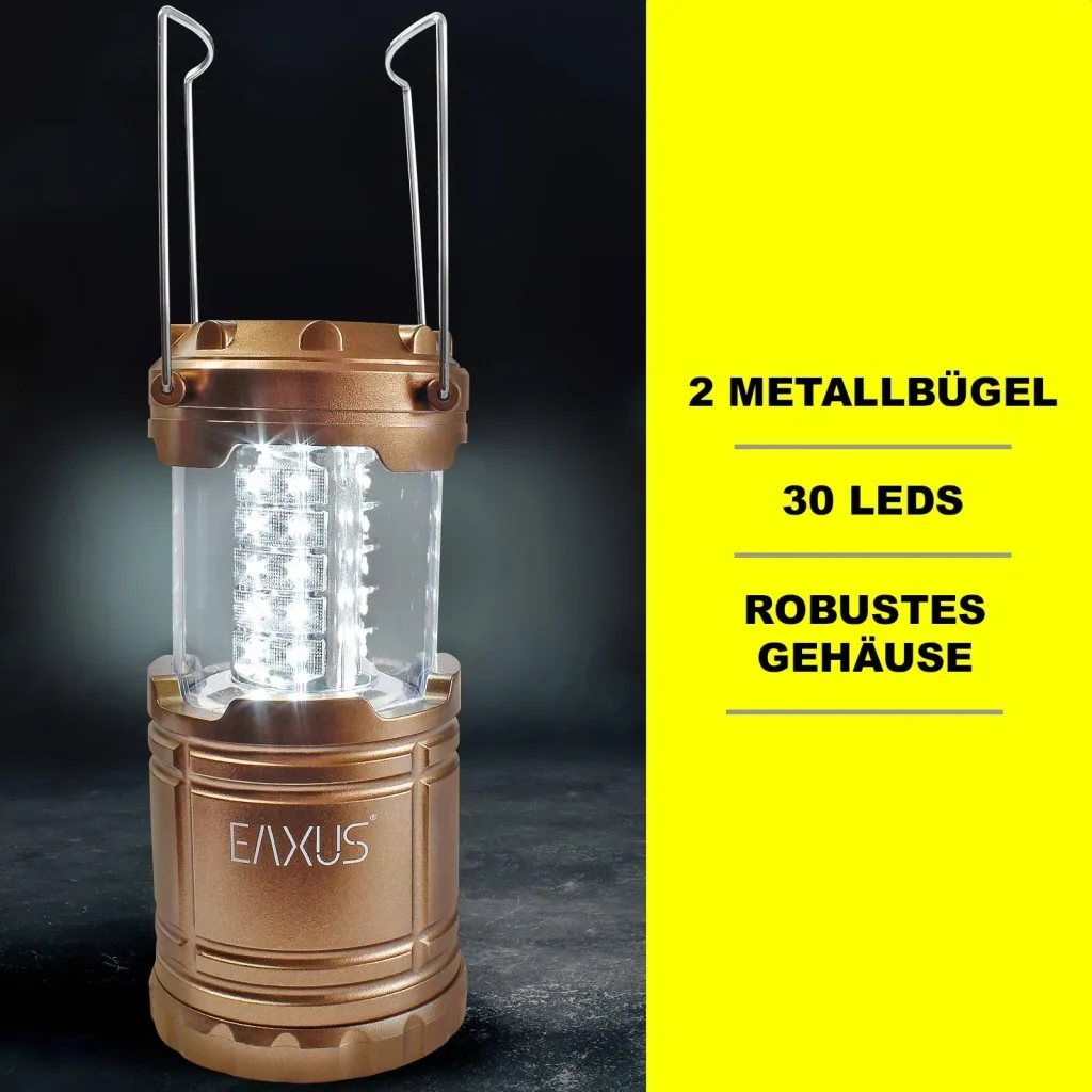 LED camping lantern Traveler, collapsible