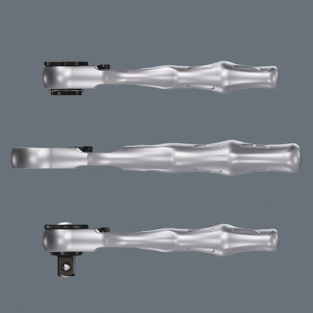 Bit magazine set Check Zyklop Mini with ratchet, 10 pieces
