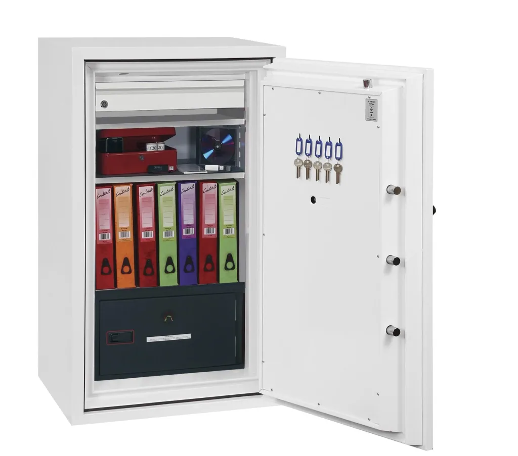 Data protection safe Datacombi size 4 with key lock