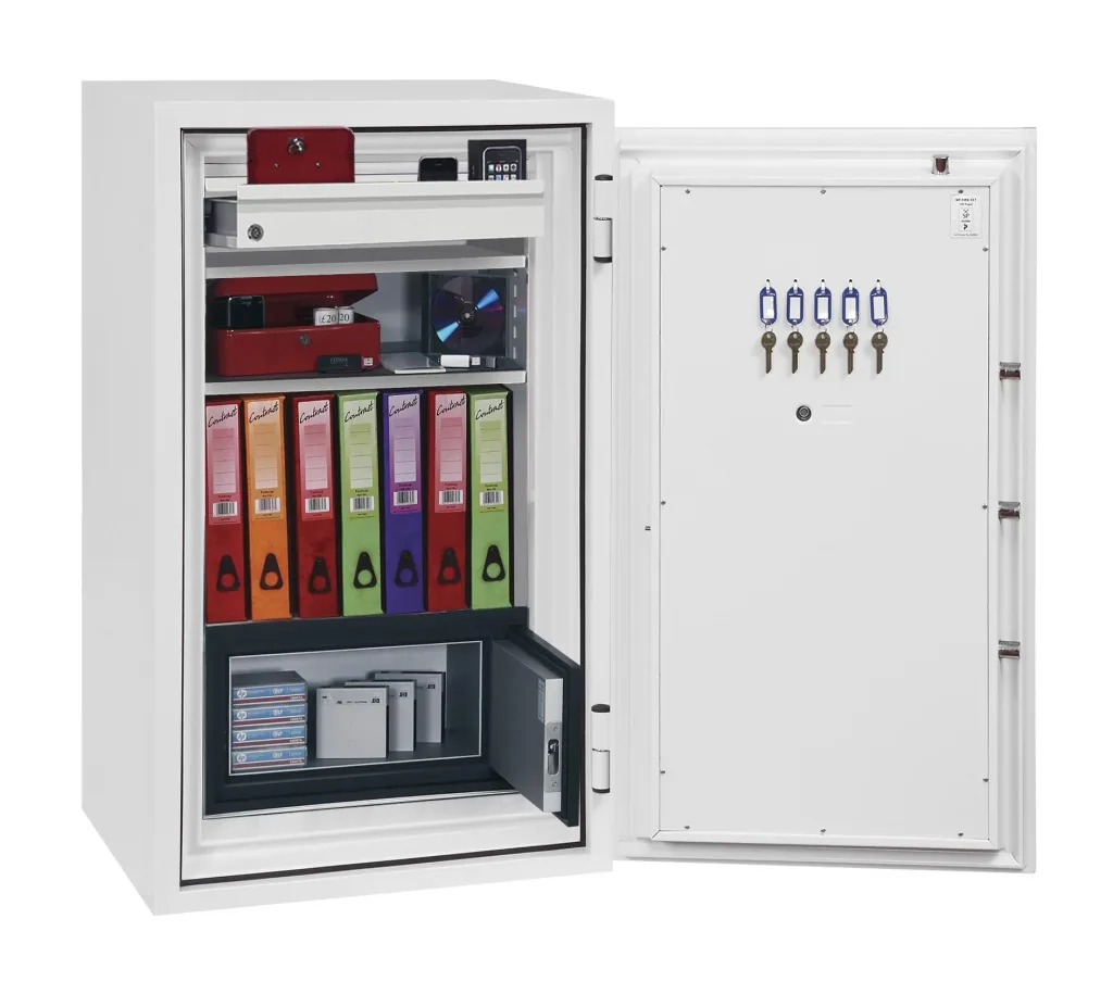 Data protection safe Datacombi size 4 with key lock