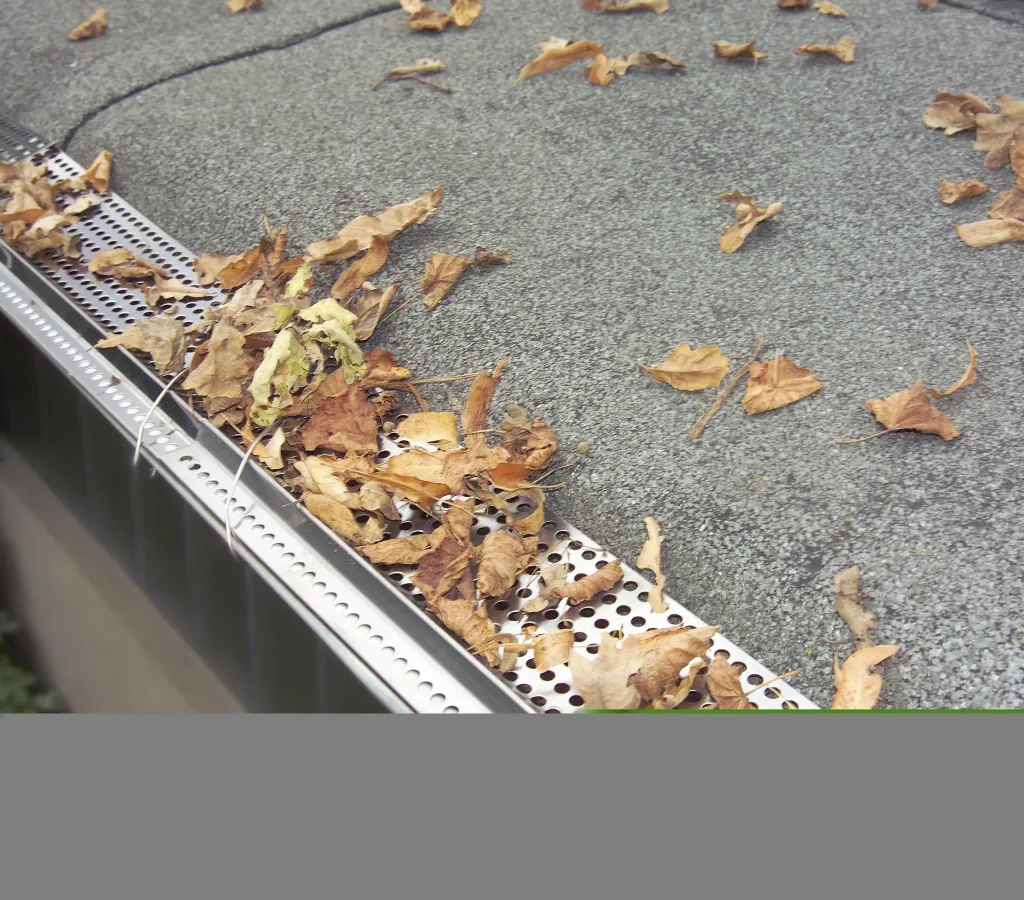 Stainless steel gutter guard 6 plates each 50 cm long/ 10 cm deep