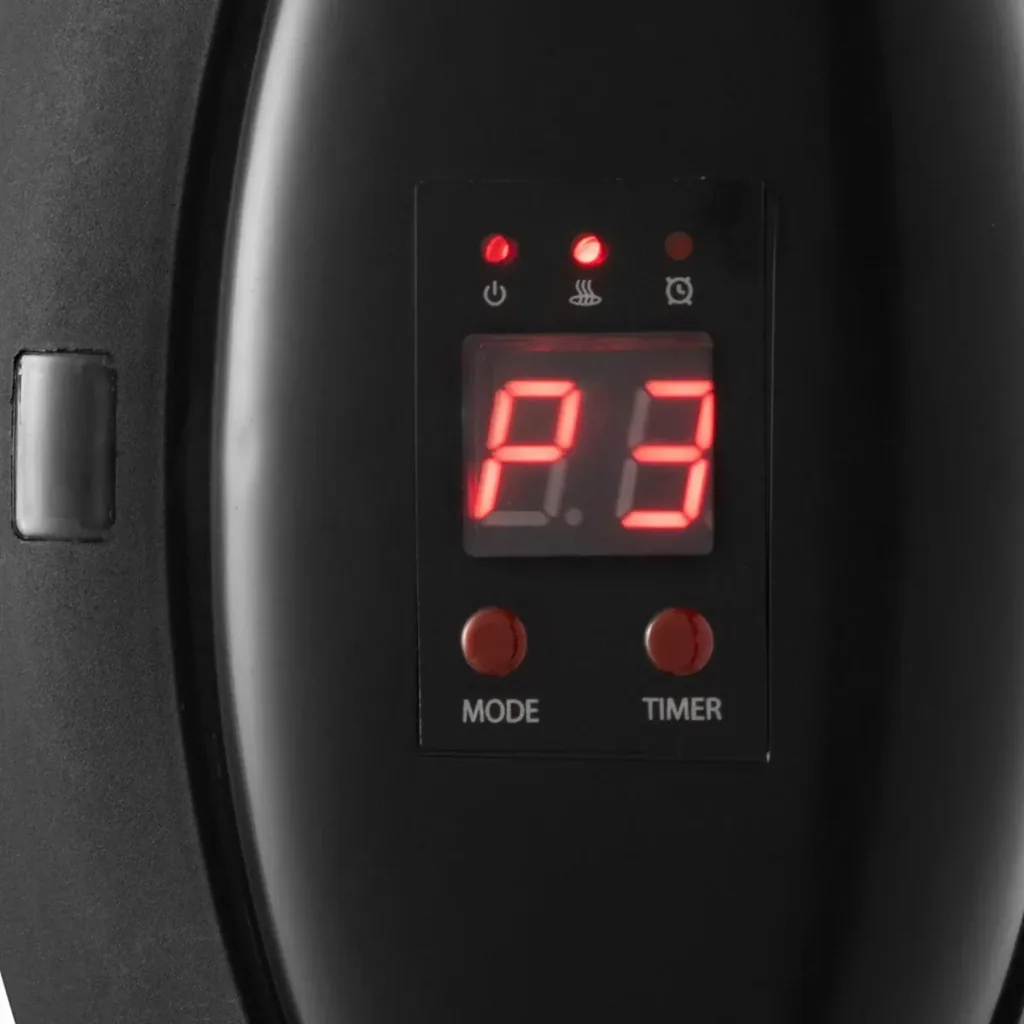 Infrared heater - 2500W - with timer and remote control