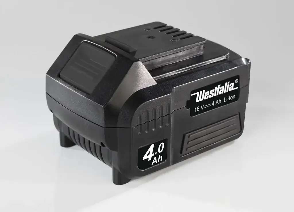 Cordless planer 18 Volt Li-Ion AH18 including 4.0 Ah battery and charger