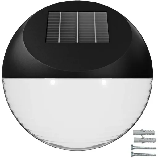 LED solar lamp - wall light set of 6 - diameter 11 cm