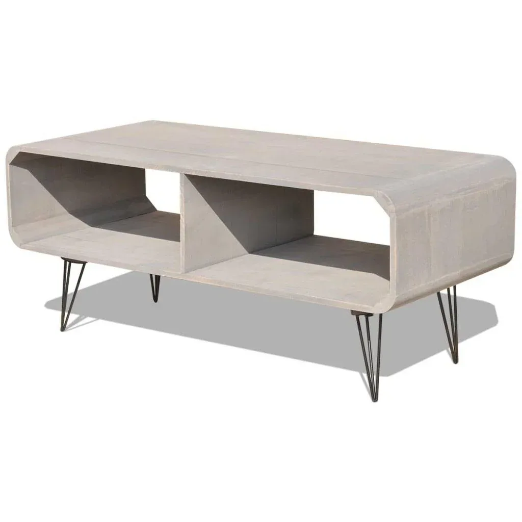 TV cabinet 90x39x38.5 wood grey
