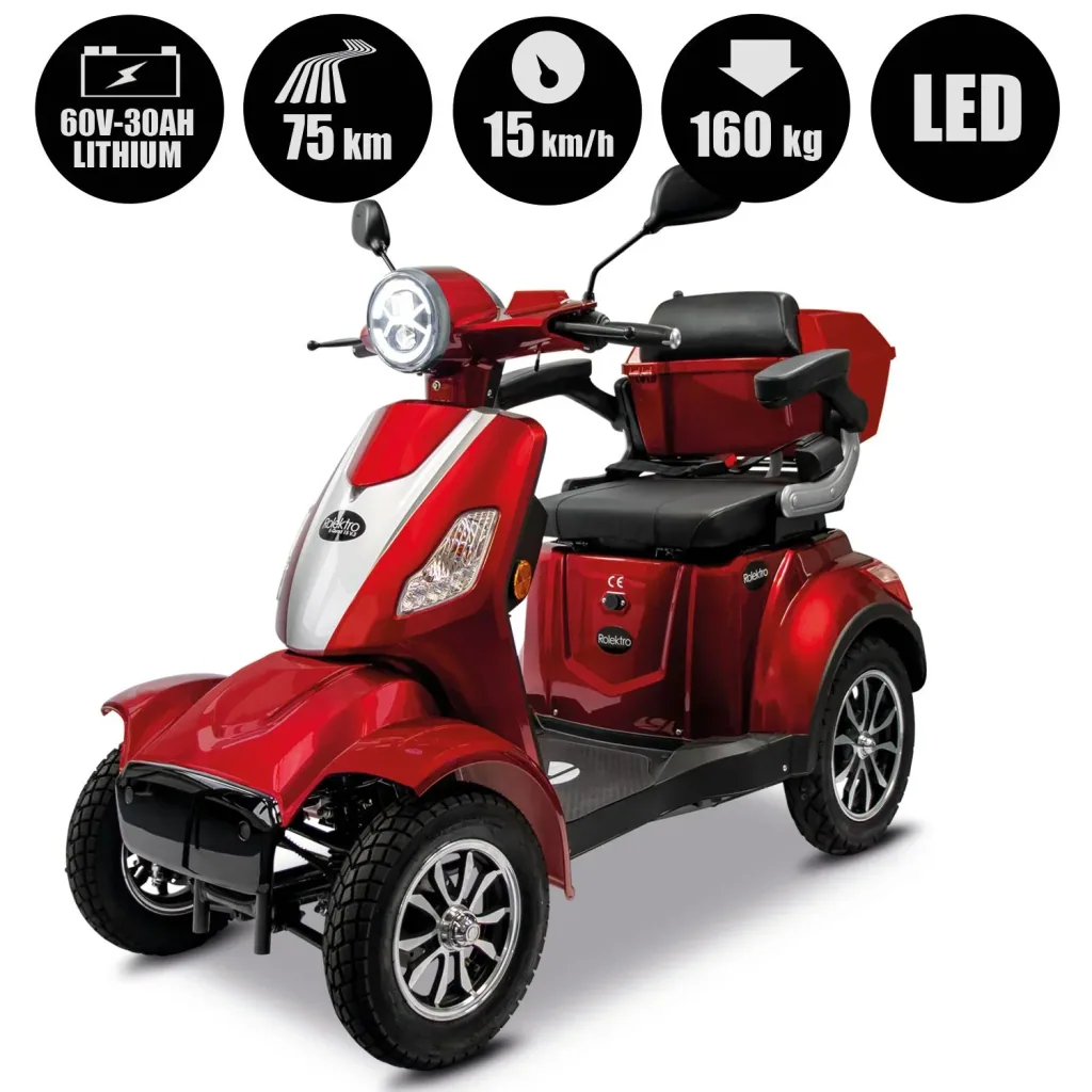 E-Quad 15 V.3 Lithium, 1,000 Watt + road legal
