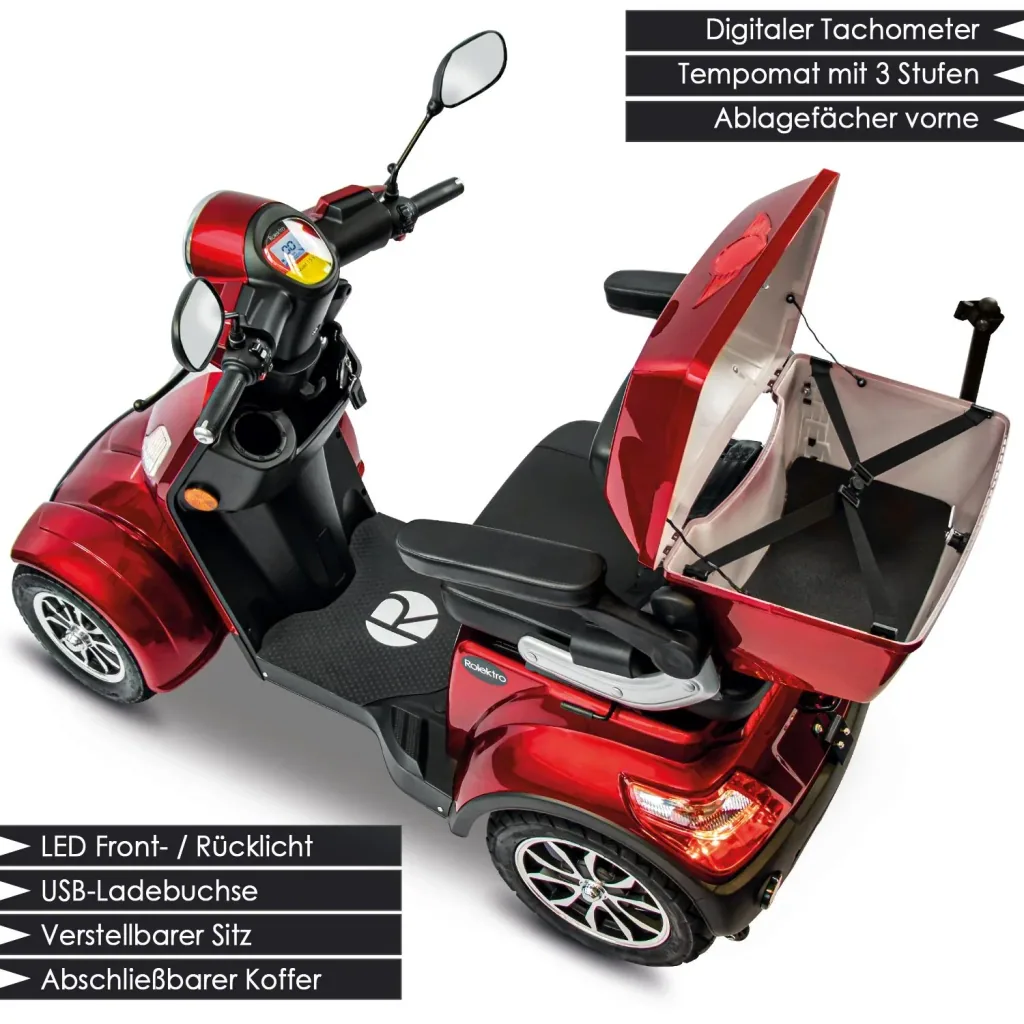 E-Quad 15 V.3 Lithium, 1,000 Watt + road legal