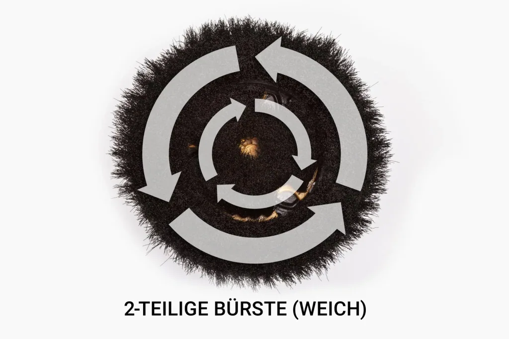 Soft brush for Twin Brush