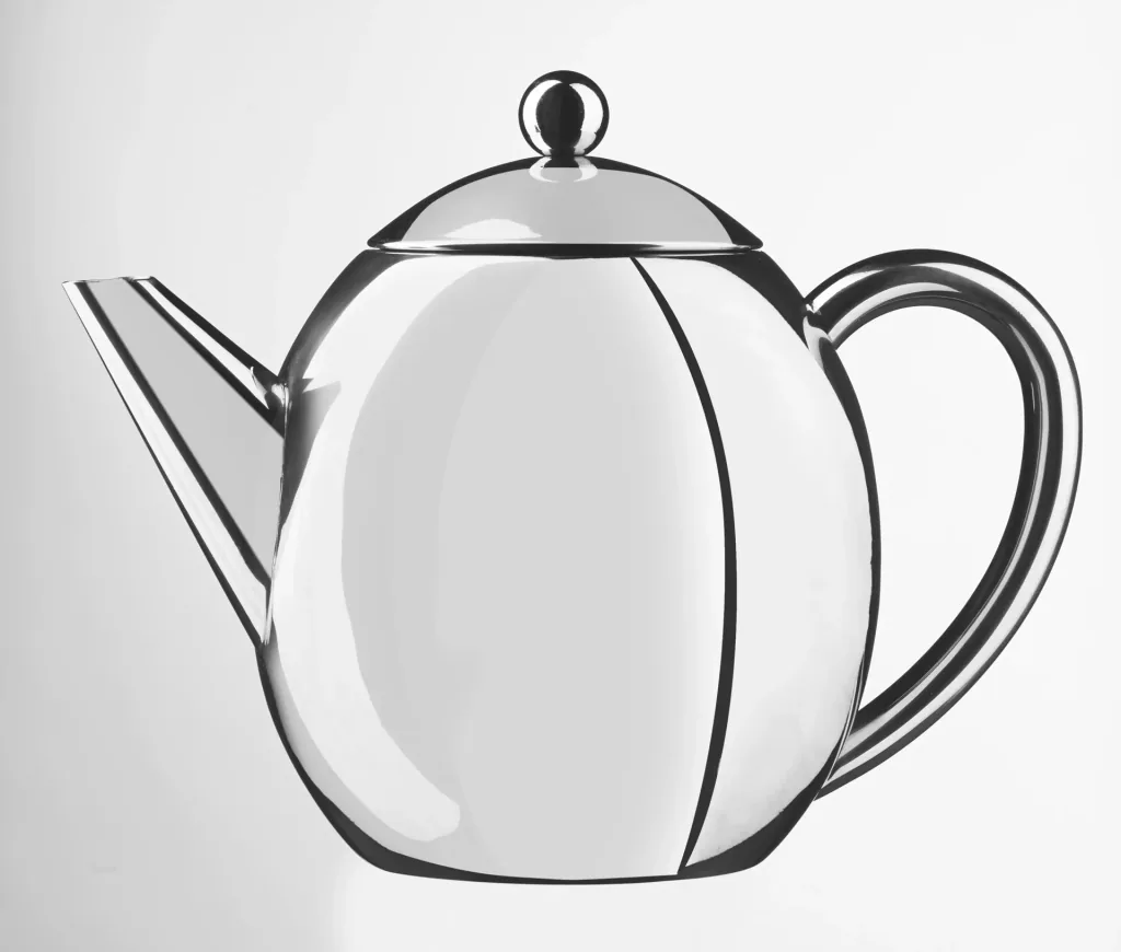 Thermo jug, 1.2 liters, stainless steel, teapot