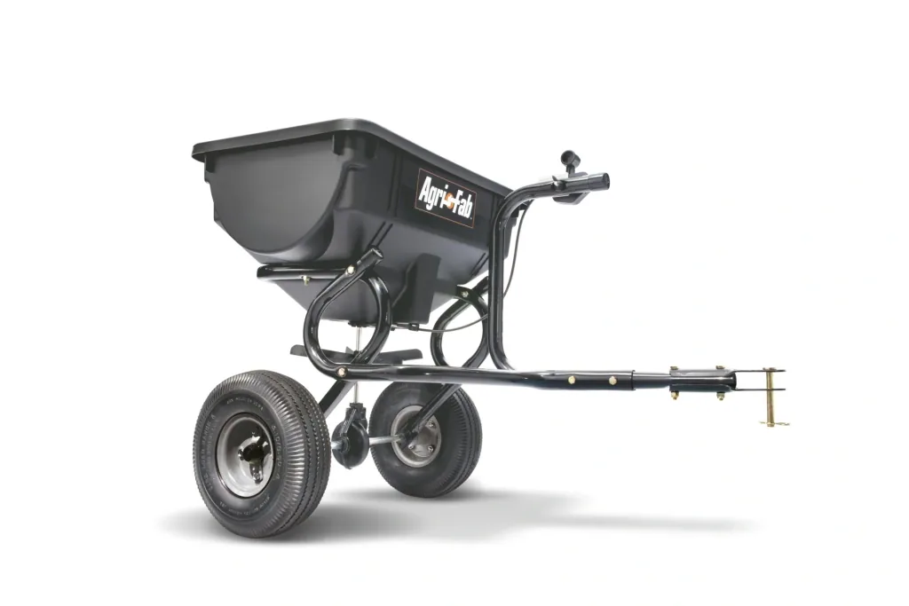 Lawn tractor - small trailer spreader 8 kg