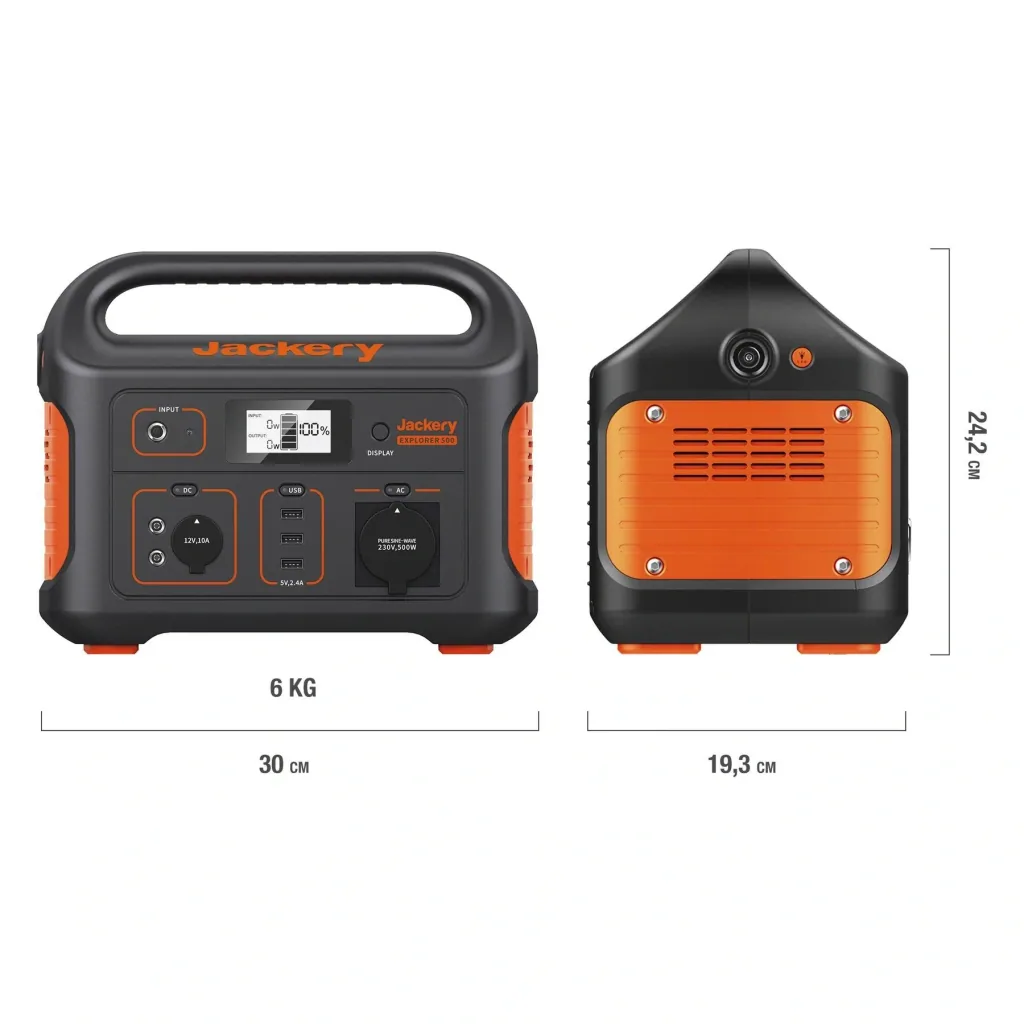 Portable Power Station Explorer 500, 518 Wh