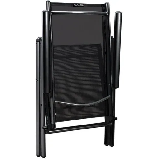 Aluminium garden set Bern 6+1 frosted glass anthracite - Set
