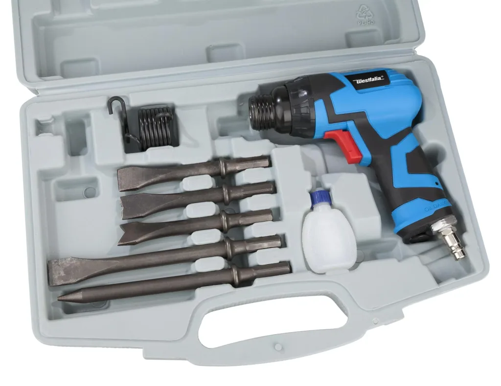 8-piece pneumatic hammer set