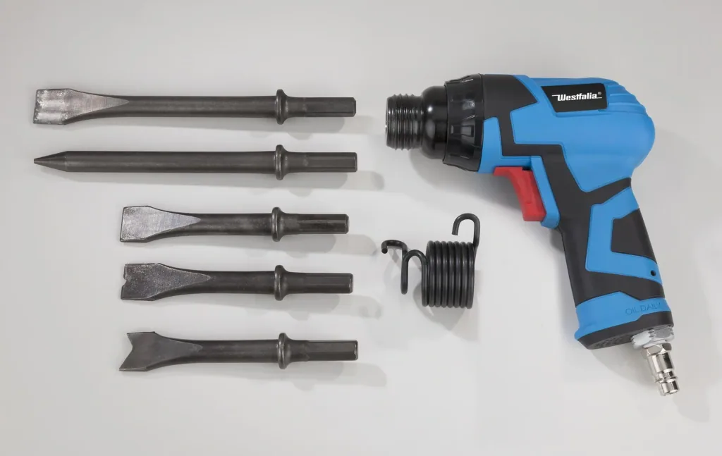 8-piece pneumatic hammer set