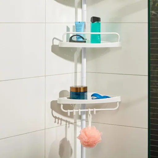 Telescopic shower tray - variable 155-285cm