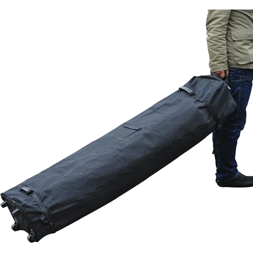 Garden tent with side walls