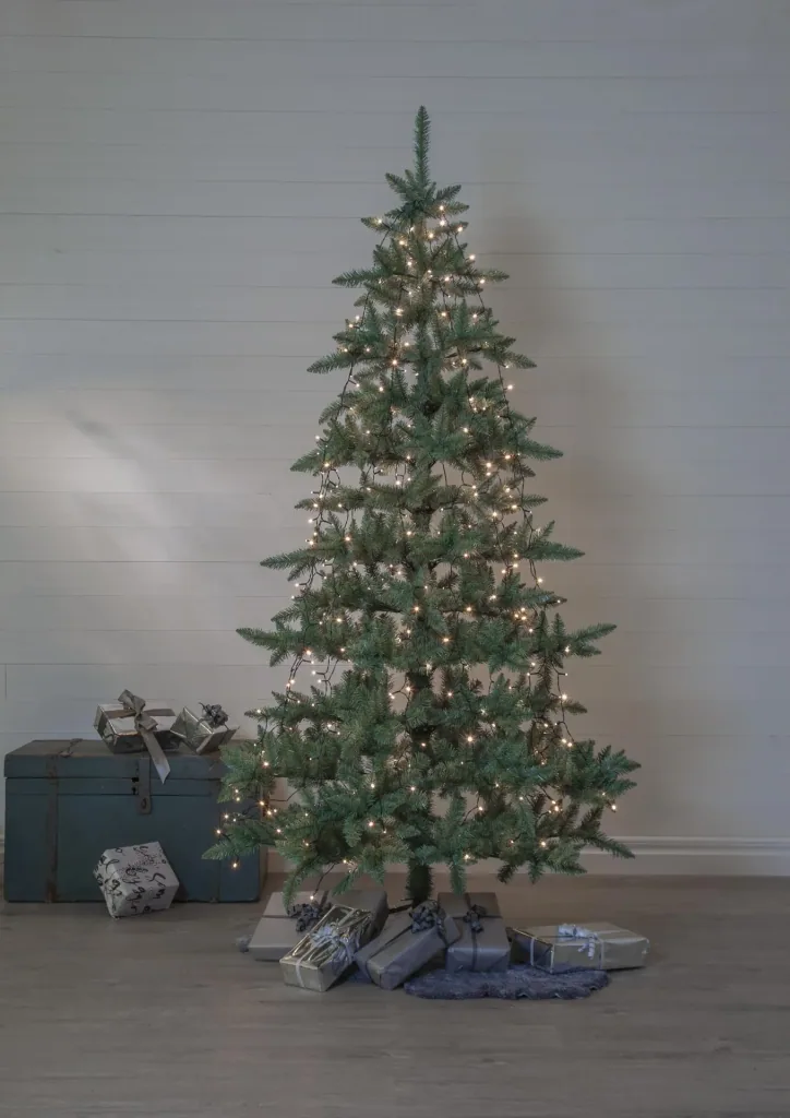 Tree curtain 360 LEDs warm white