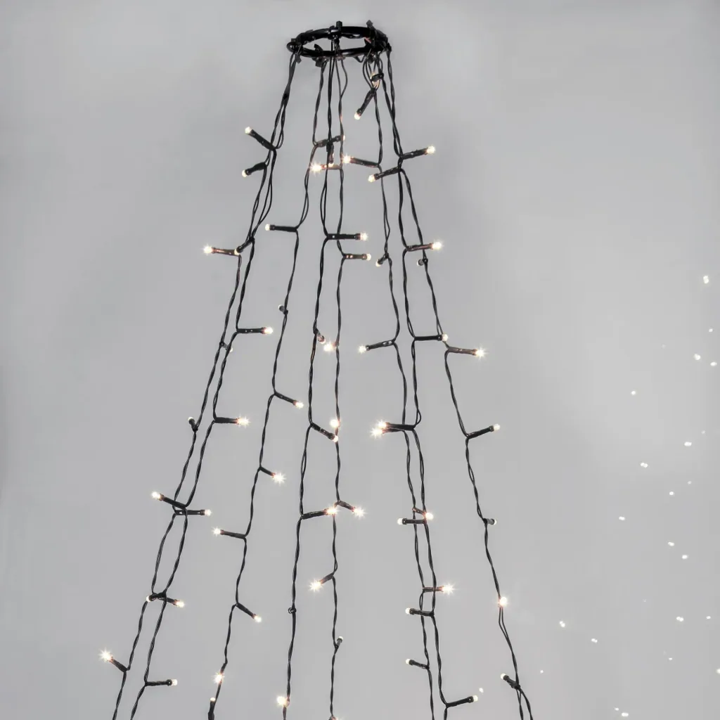 Tree curtain 360 LEDs warm white