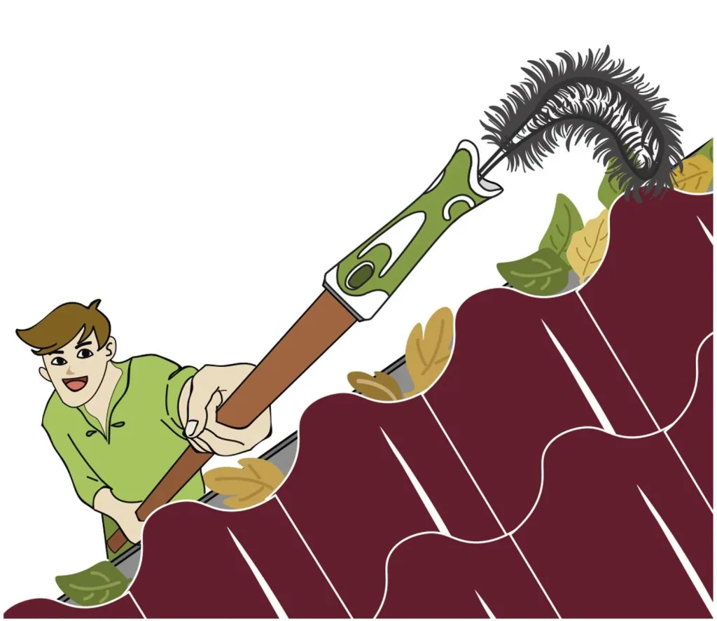 Gutter brush