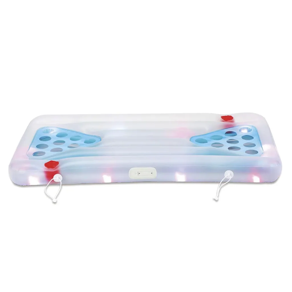 Beer Pong Beer Pong Game Set with Balls 160x84x19 cm Blue