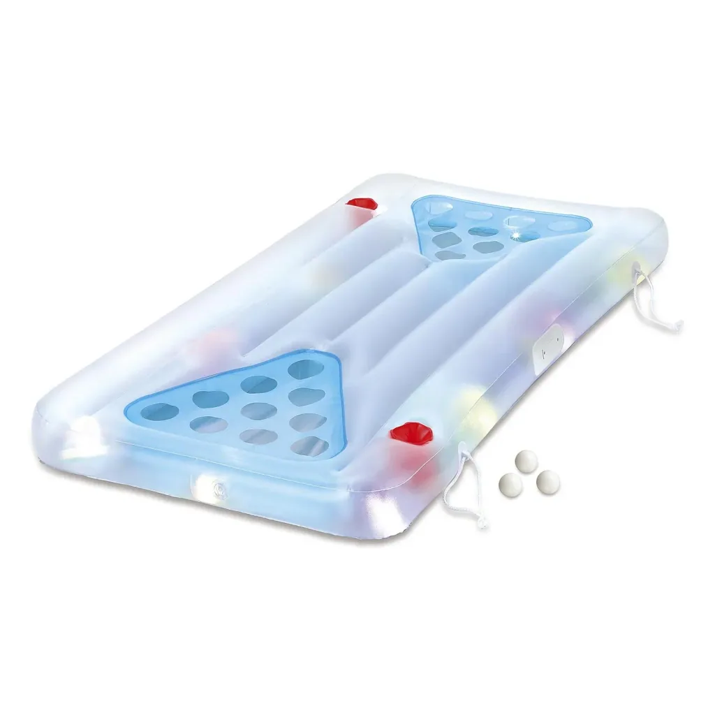 Beer Pong Beer Pong Game Set with Balls 160x84x19 cm Blue