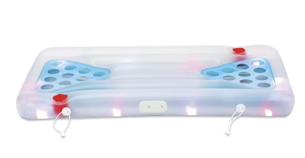 Beer Pong Beer Pong Game Set with Balls 160x84x19 cm Blue