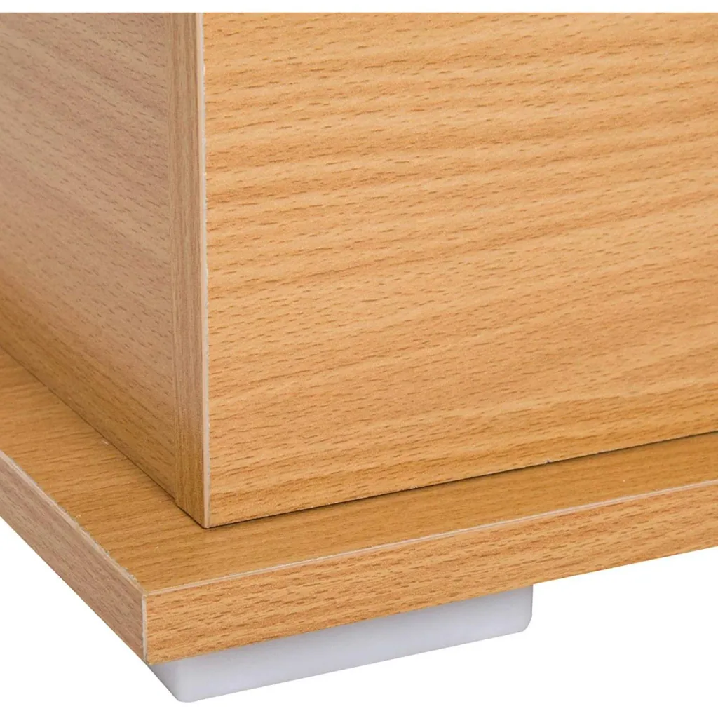 Chest storage box wooden box with folding lid beech