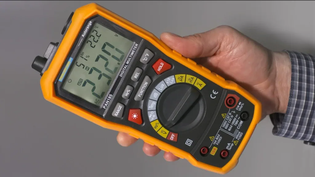 PAN 185 - Multisensor measuring device for electrical and physical quantities