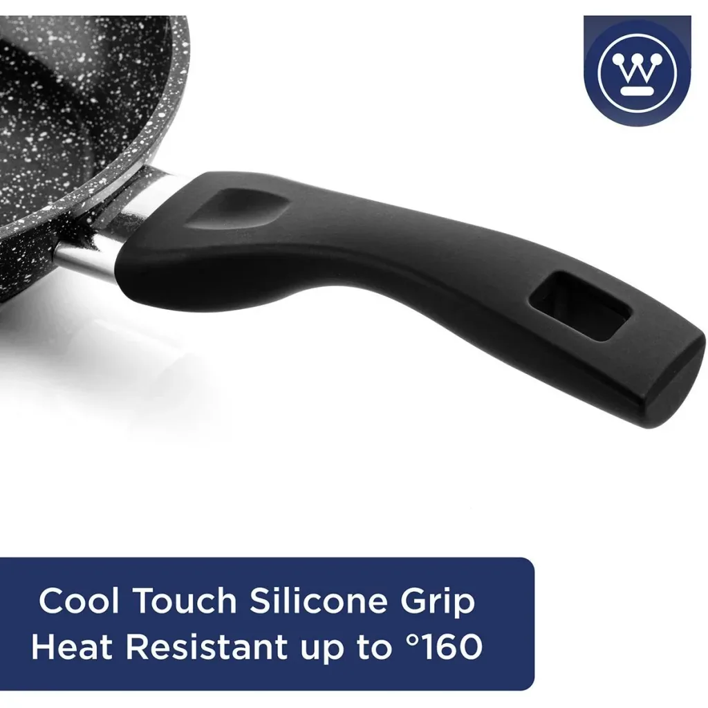 Induction grill pan - Ø28 cm - Black marble