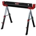 Sawhorse workbench - Height adjustable - Foldable - 590 kg - Set of 2