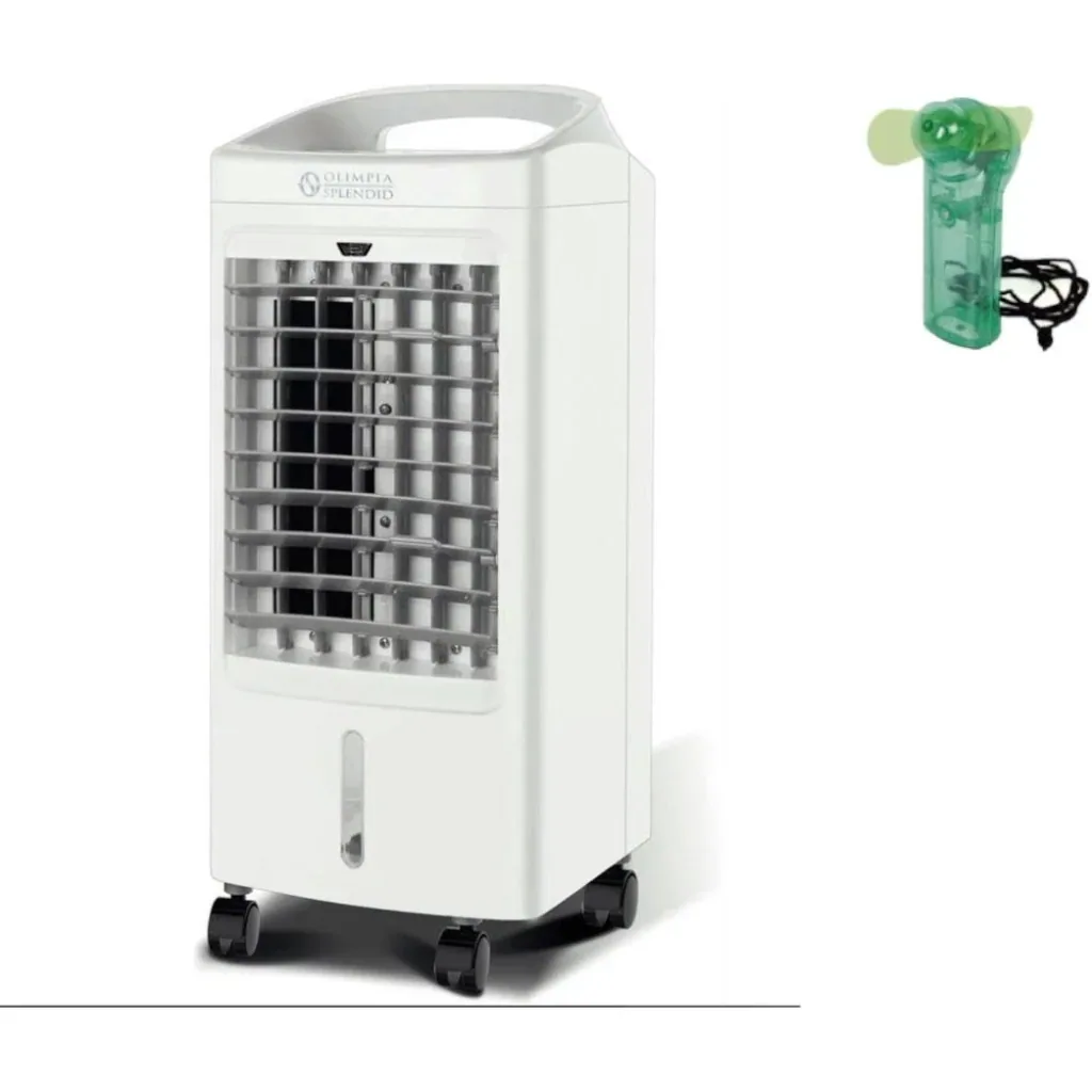 Splendid Peler 4D Aircooler including timer and remote control 75 Watt 4 L max. 20 m² with free hand fan