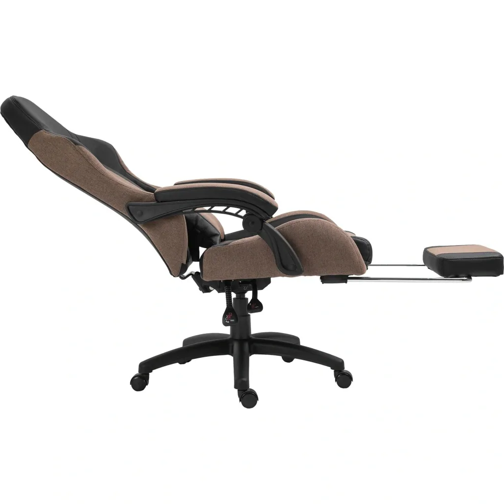 Office chair with footrest