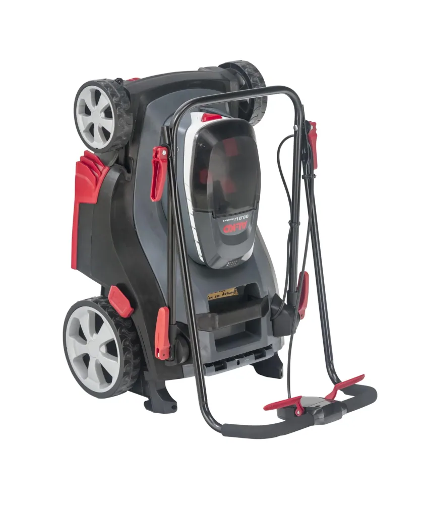 BOSCH HOME AND GARDEN COMPATIBLE Cordless Lawnmower 38.2 Li Comfort - Incl. Mulching wedge