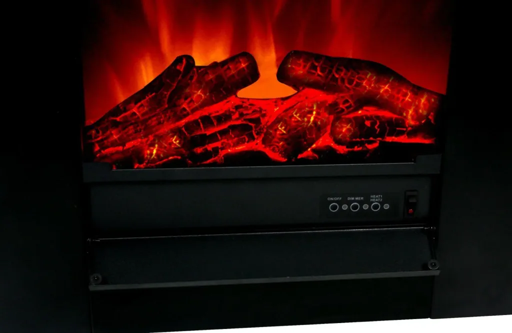 Electric fireplace "Tessin black"