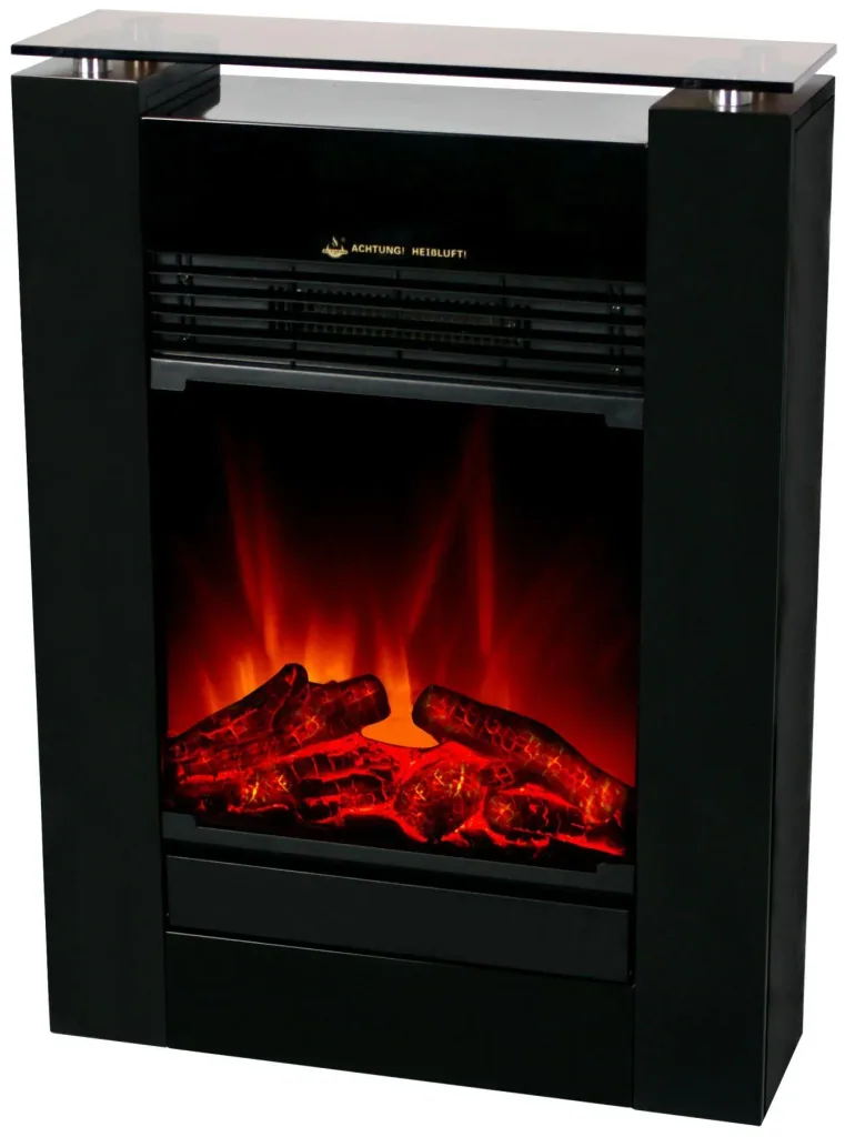 Electric fireplace "Tessin black"