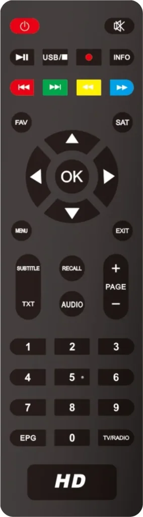 Remora satellite system including Full HD receiver